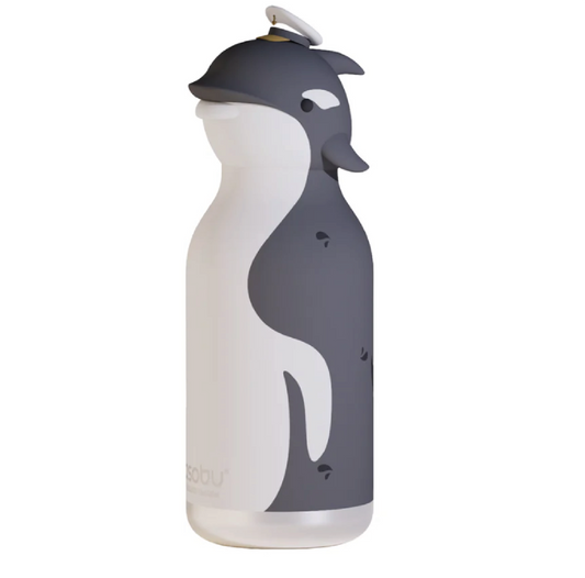 Bestie Water Bottle: Captain Gus Orca Whale