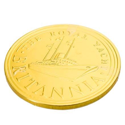 Britannia Chocolate Coin Gold