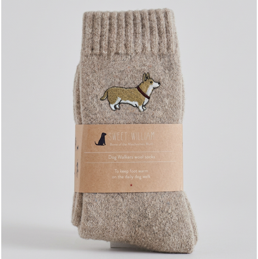 Corgi Wool-Blend Socks