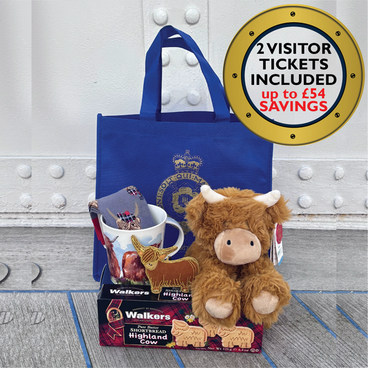 Highland Cow Hamper with Two Admissions Tickets