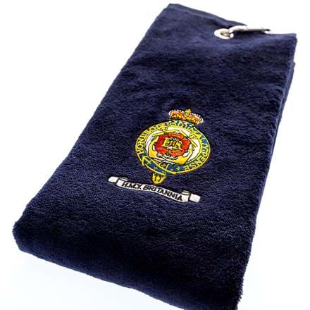 Britannia Navy Velour Golf Towel