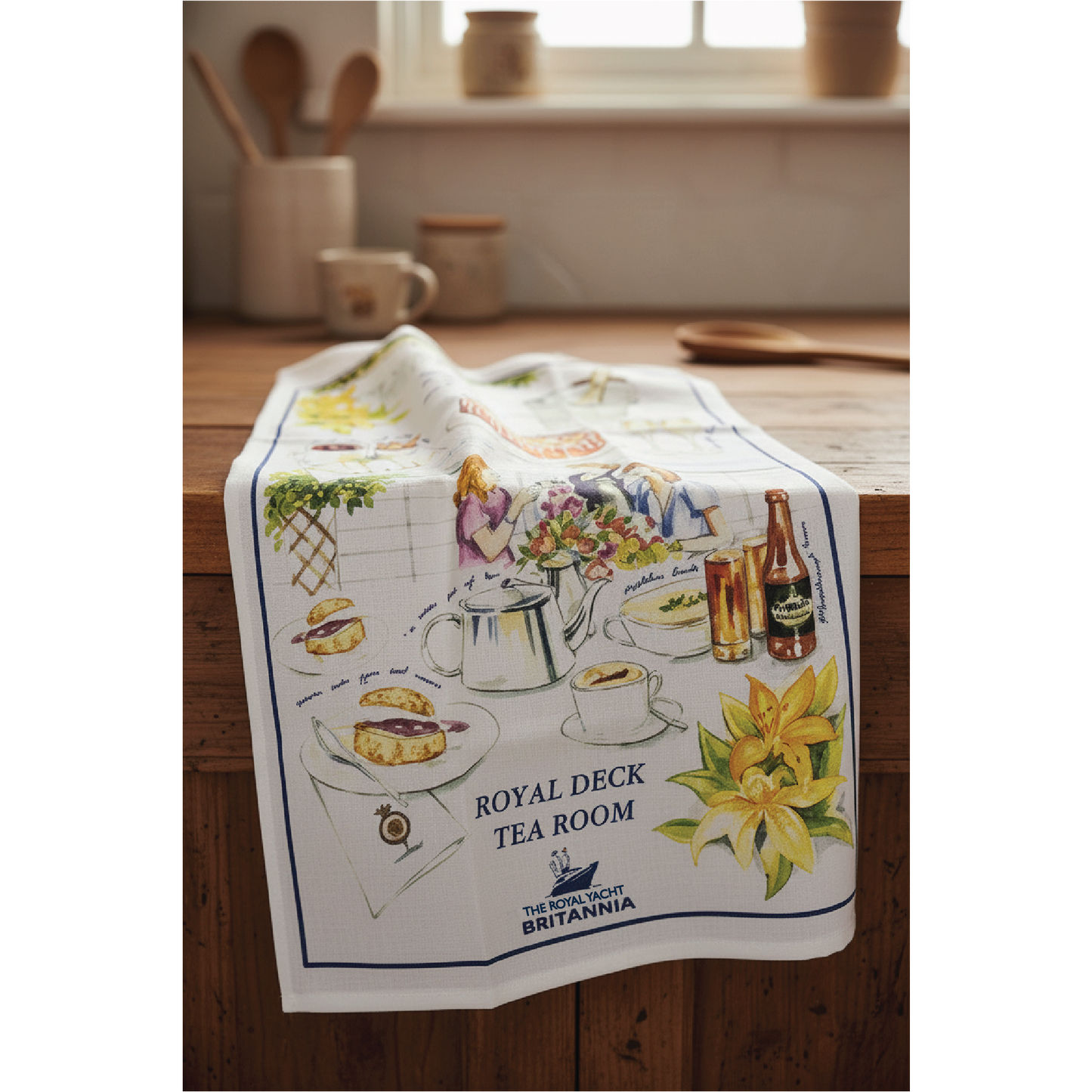 Britannia Royal Deck Tea Towel