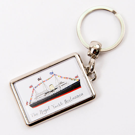 Britannia Flying Flags Keyring