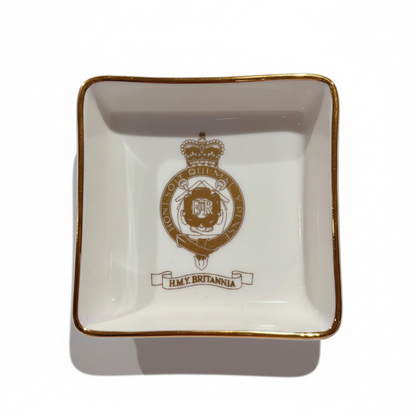 Britannia Gold Crest China Trinket Dish
