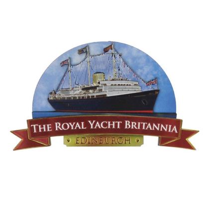 Britannia Layered Wooden Magnet