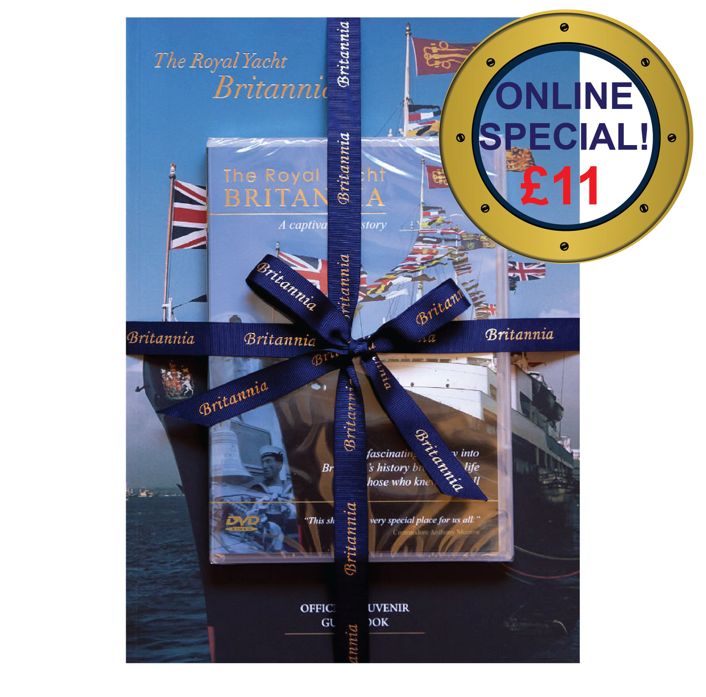 Britannia Souvenir Guidebook and DVD ONLINE SPECIAL OFFER