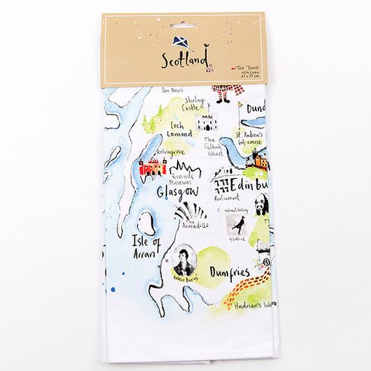 Scotland Tea Towel