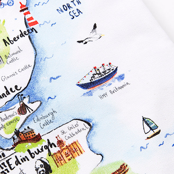 Scotland Tea Towel