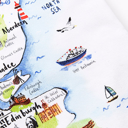 Scotland Tea Towel