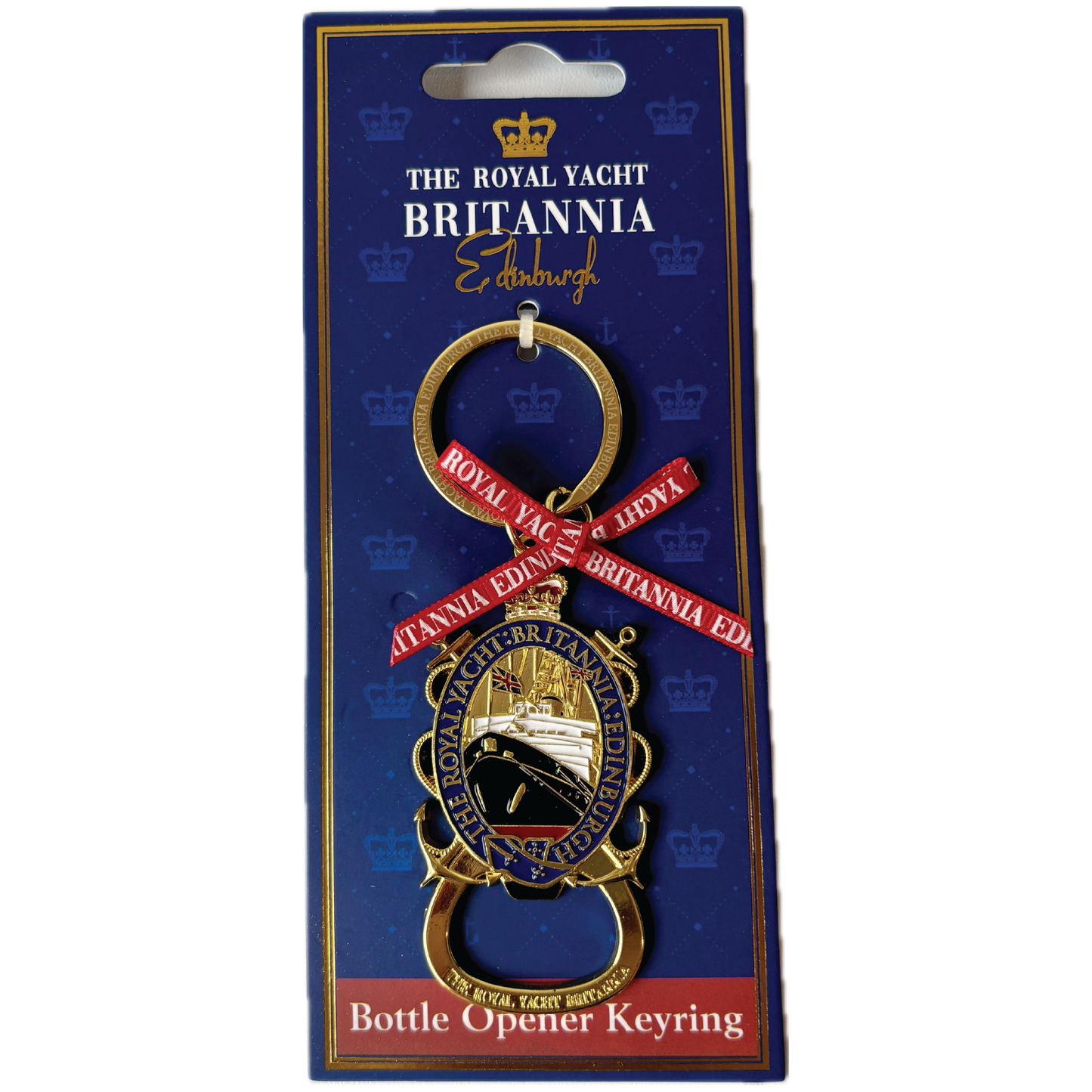 Britannia Shield Bottle Opener Keyring