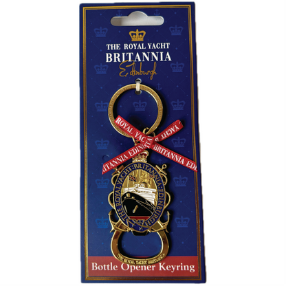 Britannia Shield Bottle Opener Keyring