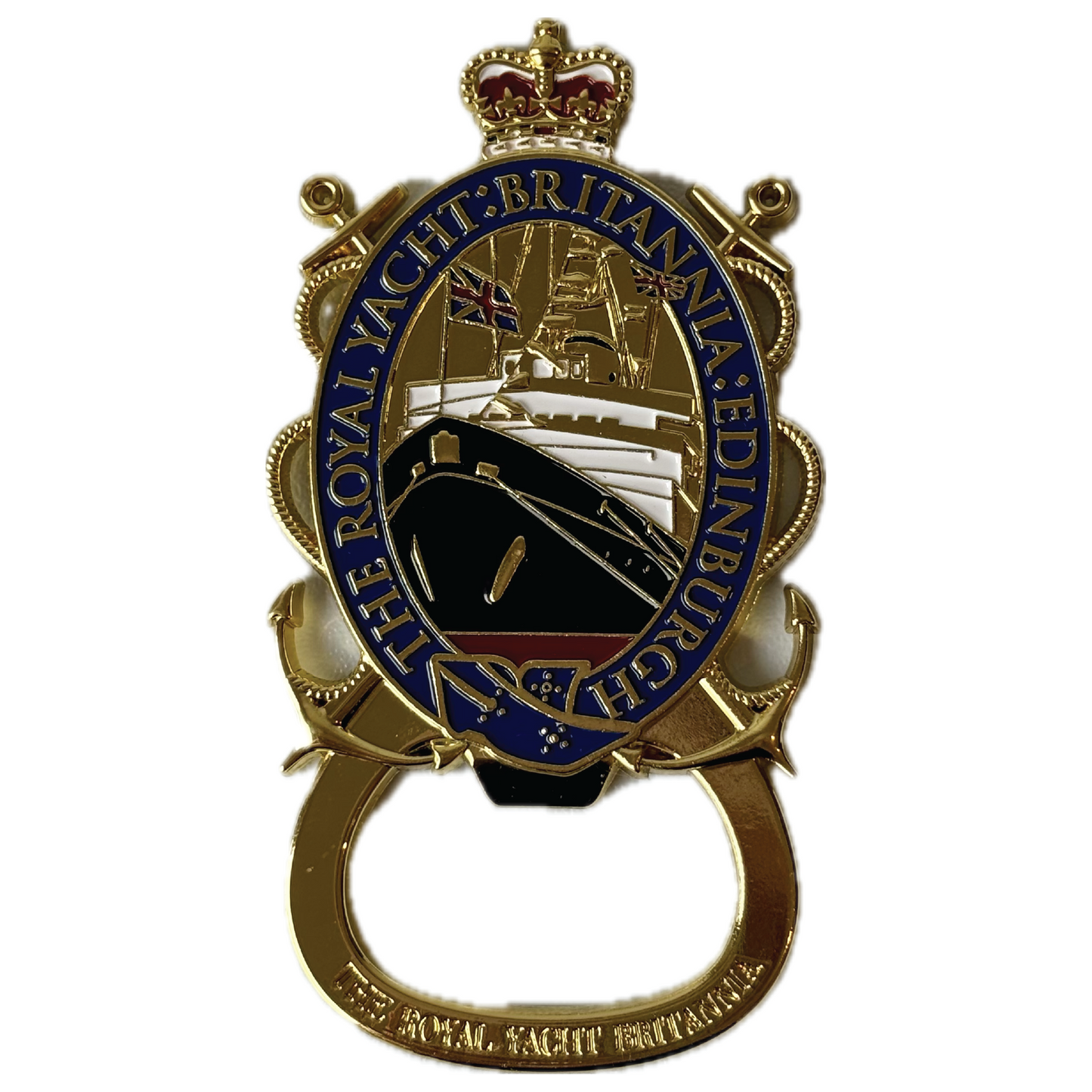 Britannia Shield Bottle Opener Magnet