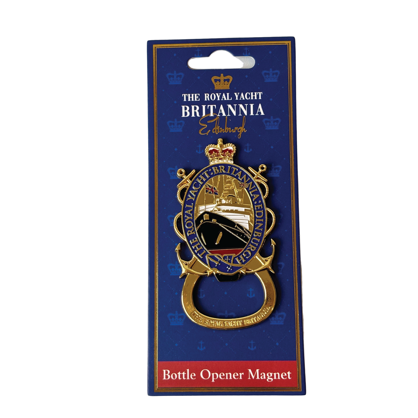 Britannia Shield Bottle Opener Magnet