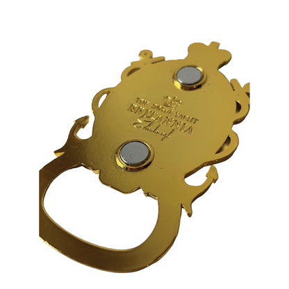 Britannia Shield Bottle Opener Magnet