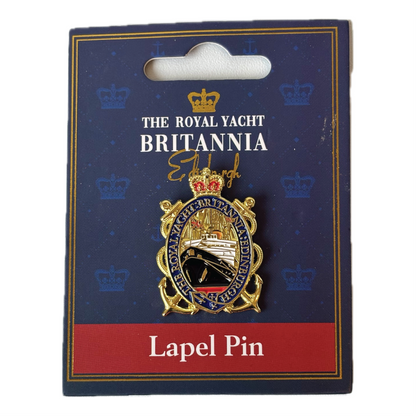 Britannia Shield Label Pin