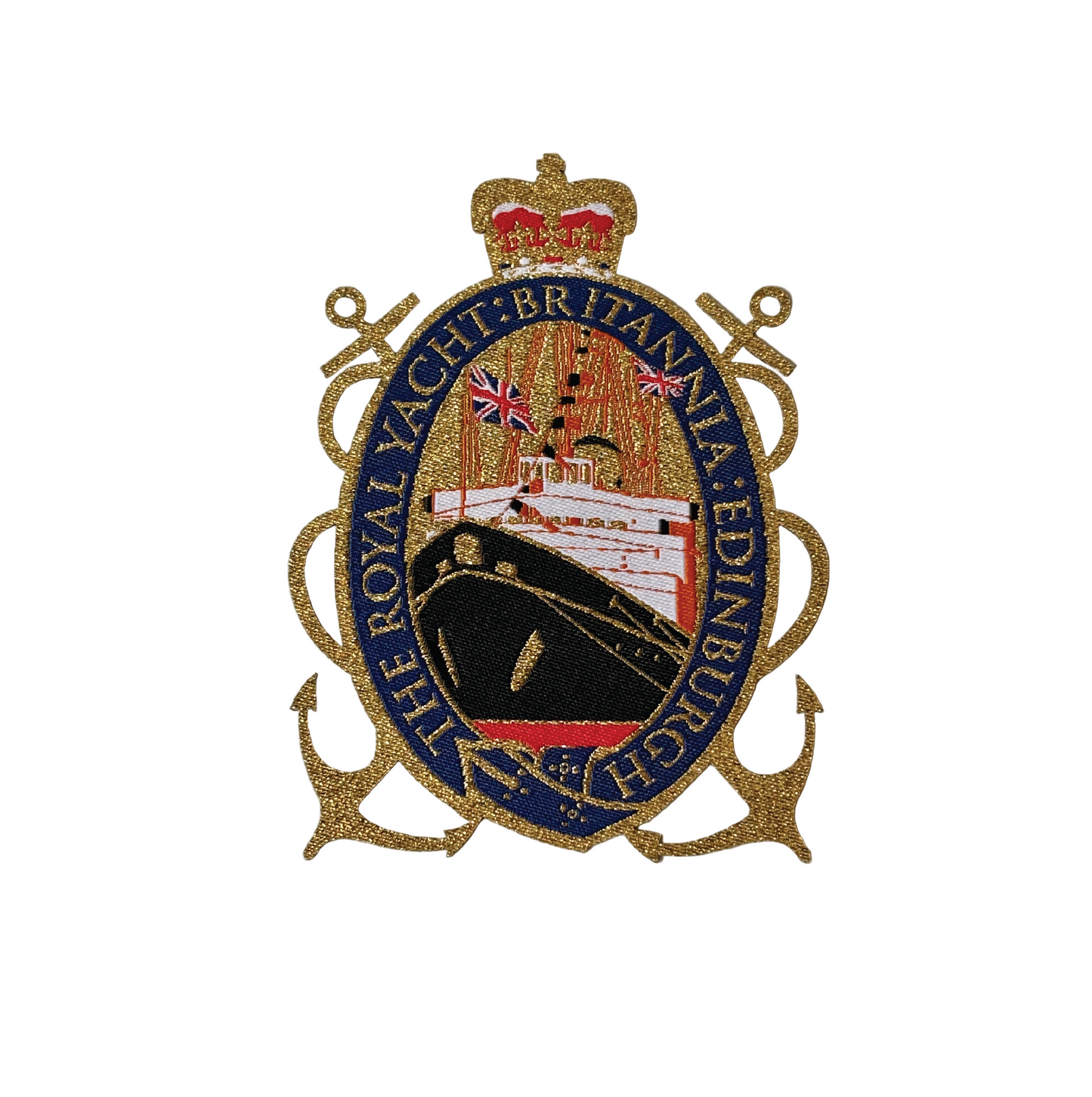 Britannia Shield Iron-On Patch