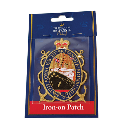 Britannia Shield Iron-On Patch