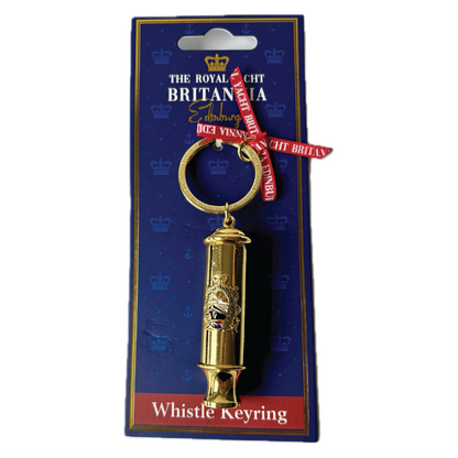 Britannia Shield Whistle Keyring