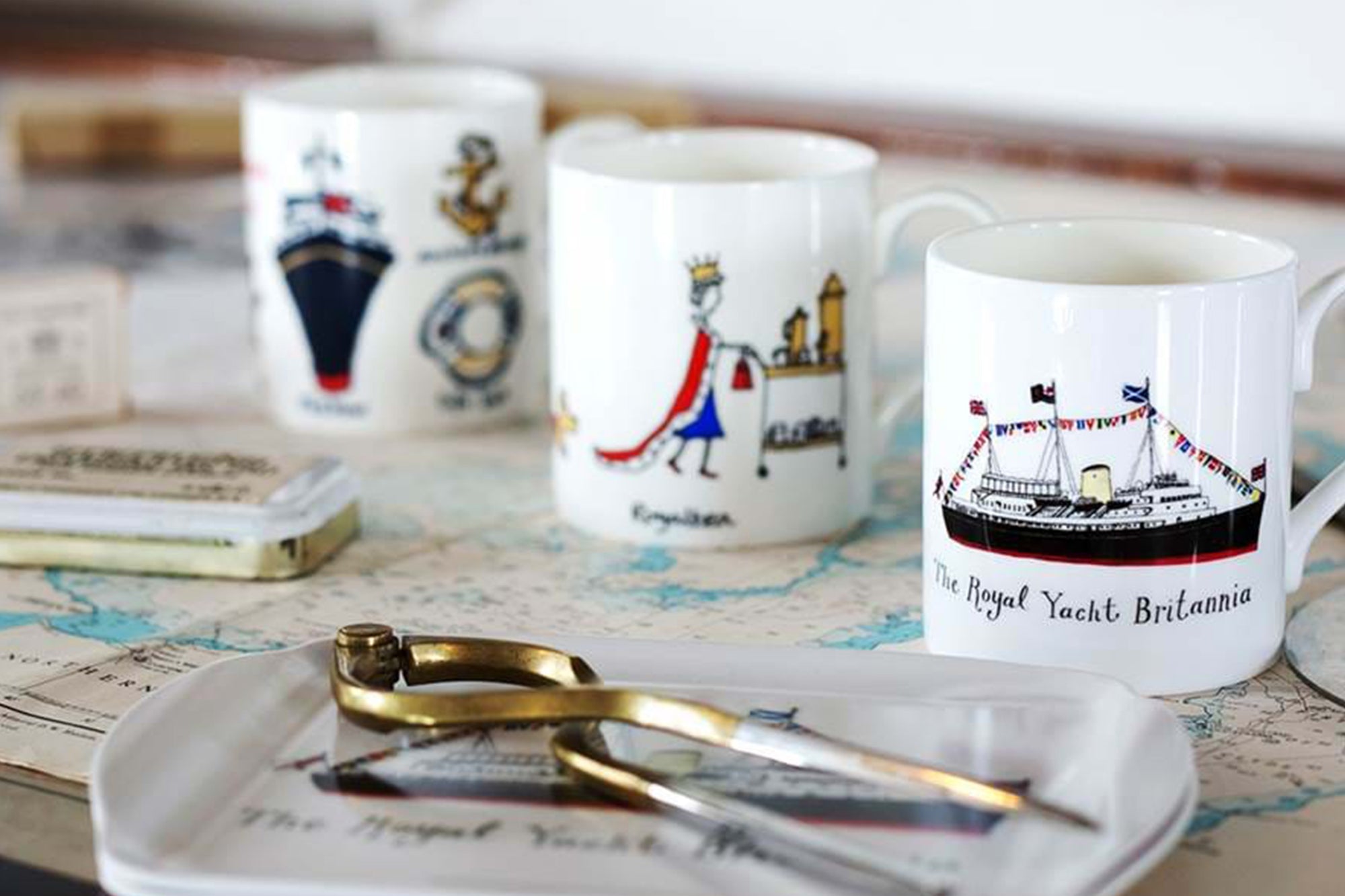 the royal yacht britannia gift shop