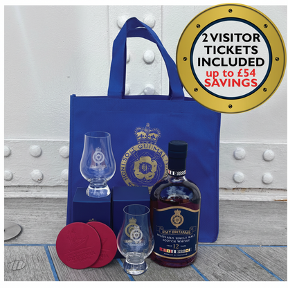 HMY Britannia Whisky Hamper with Two Admissions Tickets