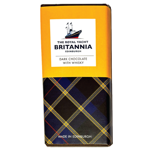 Britannia Scottish Whisky Dark Chocolate Bar